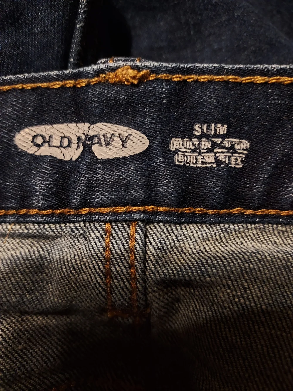 Old Navy Men's Slim Straight Dark Indigo Jeans 30x30